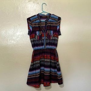 Multi Color Dress Size Large
